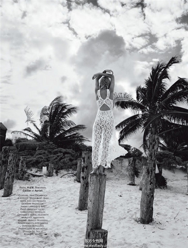 Nadine Leopold《Glamour》2014年6月法国版