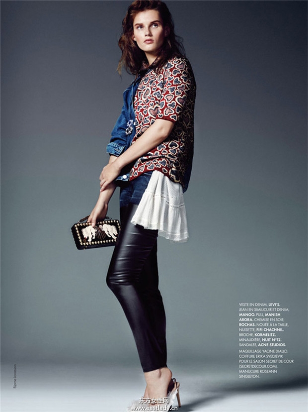 立陶宛超模Giedre Dukauskaite 2014新春时尚大片