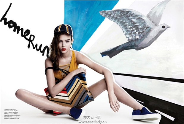 Josephine Skriver《FLAIR》2014年4月版