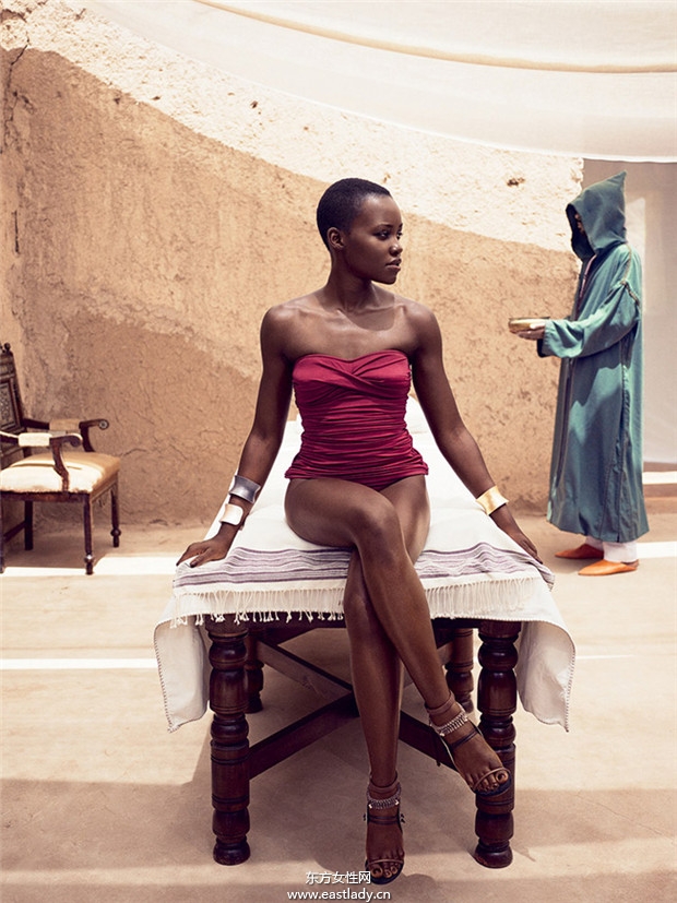 Lupita Nyong’o《Vogue》2014年7月美国版