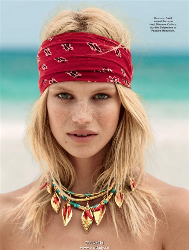 Nadine Leopold《Glamour》2014年6月法国版