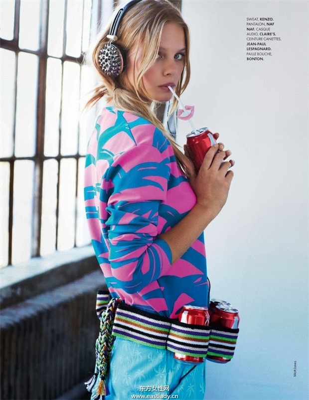 Marloes Horst《Elle 》2014年1月法国版
