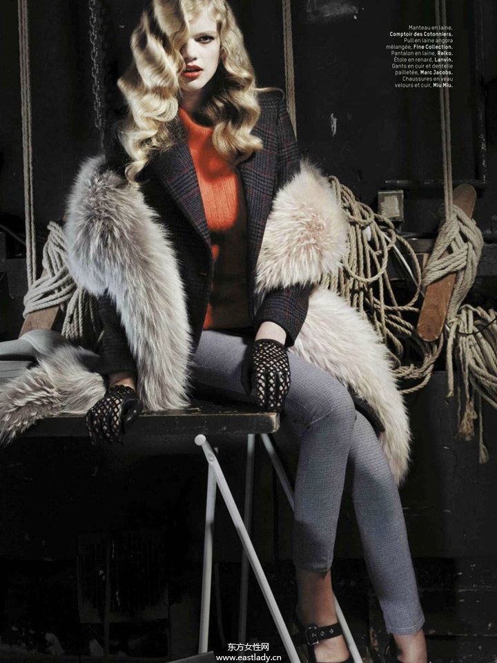 Valerie van der Graaf《L’Officiel》2013年11月法国版