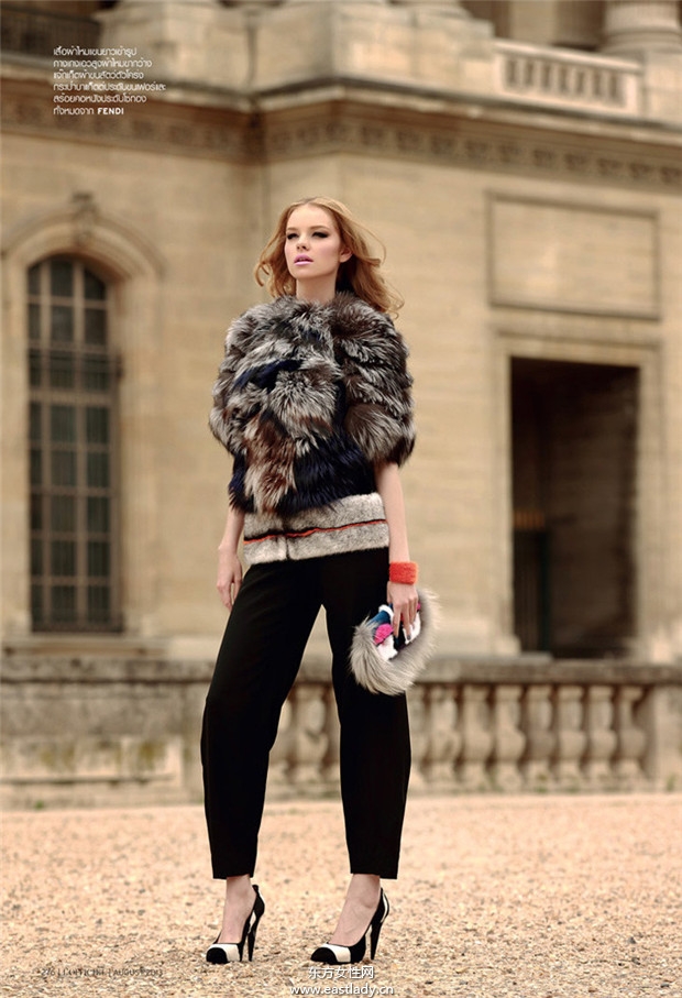 Gwen Loos 2013年8月份《L’Officiel》泰国版