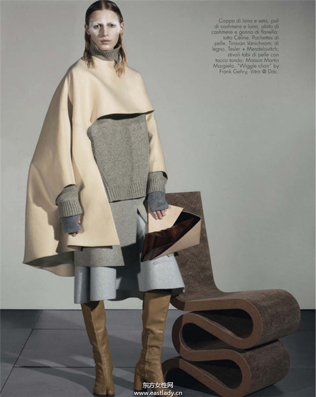 Amanda Murphy 2013年8月份《Vogue》意大利版