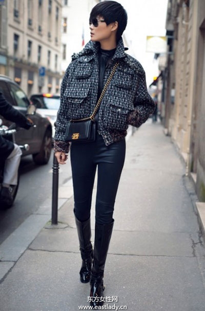 李宇春2013CHANEL时尚大片 帅气中透露女性之美