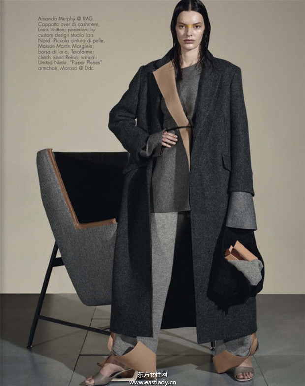 Amanda Murphy 2013年8月份《Vogue》意大利版