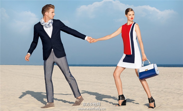 【Lindsey Wixson+RJ King】Americana Manhasset广告大片