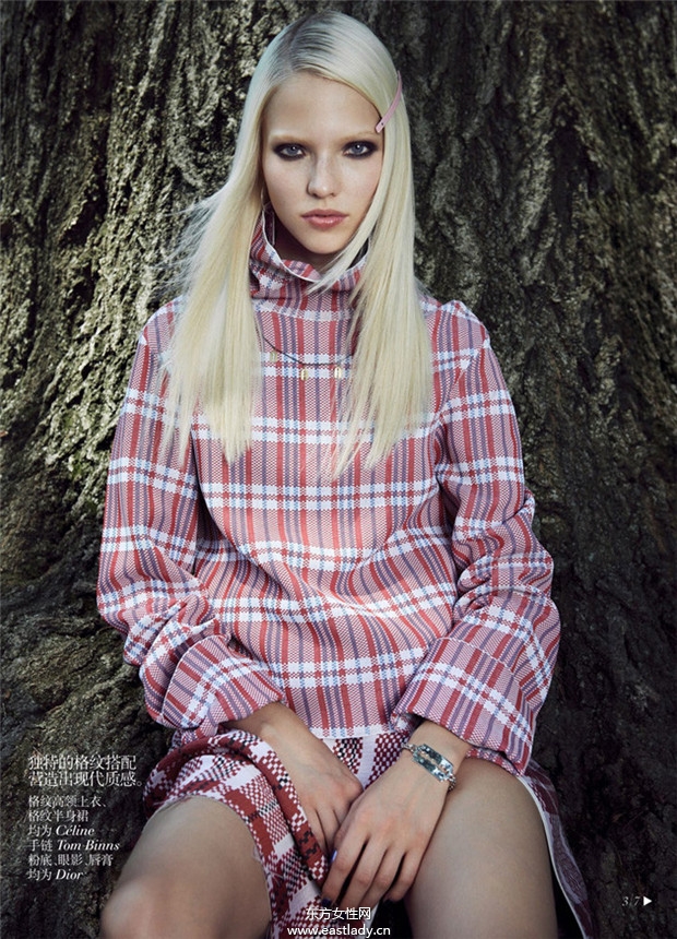 Sasha Luss《Vogue》2013年10月中国版