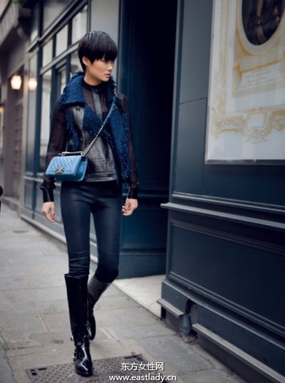 李宇春2013CHANEL时尚大片 帅气中透露女性之美