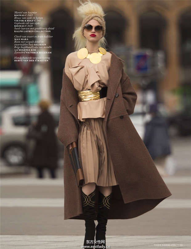 Daphne Groeneveld《Vogue》2013年10月荷兰版