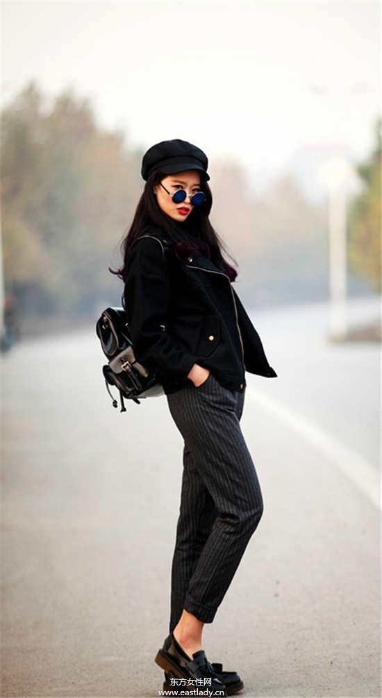 明星示范铅笔裤穿出个性好身材