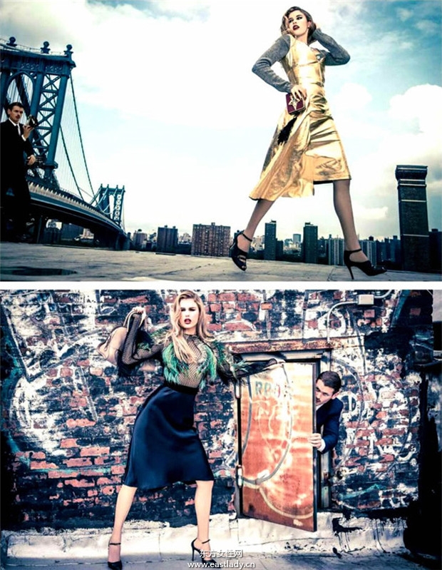 Keke Lindgard 《Glamour》2013年9月英国版