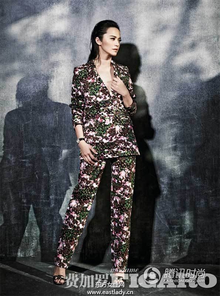 姚晨登《费加罗FIGARO》开年封面倍显女性魅力