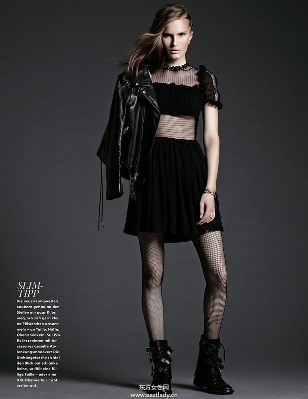 ALLA KOSTROMICHEVA 2013年8月份《Elle》德国版