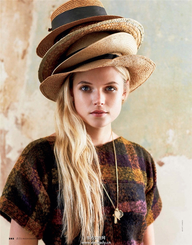Gabriella Wilde《Elle》2013年11月号意大利版