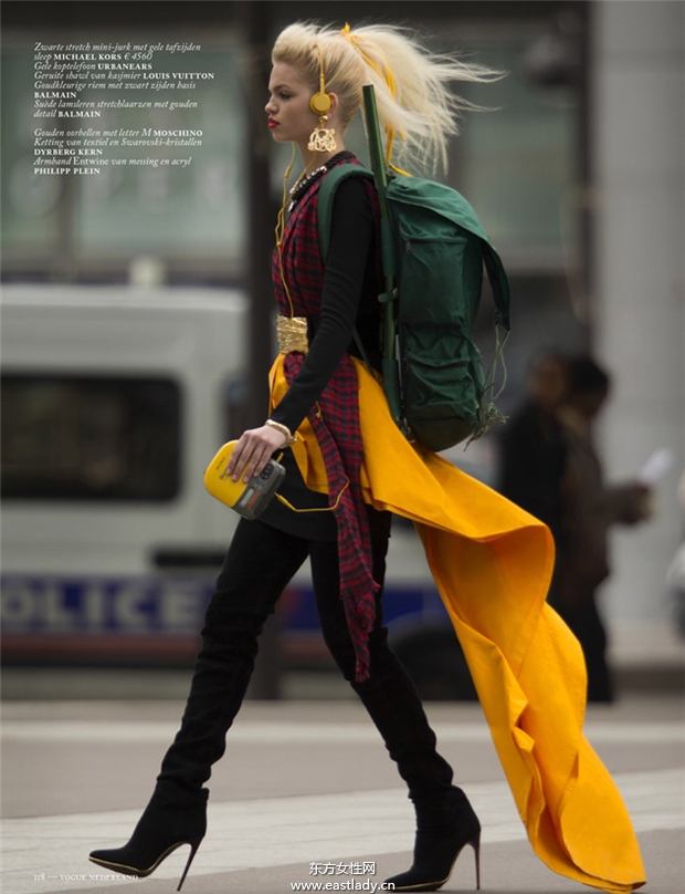 Daphne Groeneveld《Vogue》2013年10月荷兰版