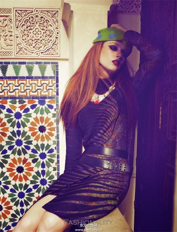 欧美达人演绎不一样的时尚风