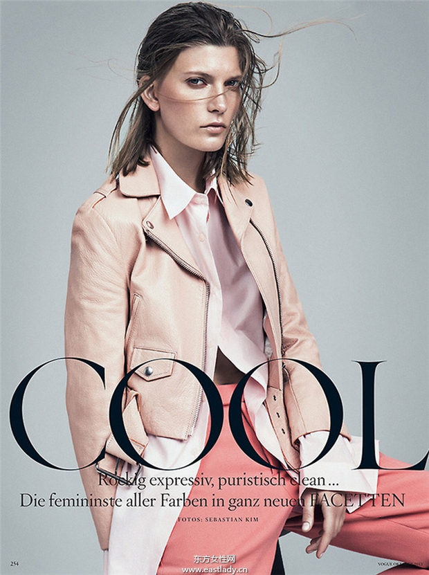 Valerija Kelava《Vogue》2013年10月德国版