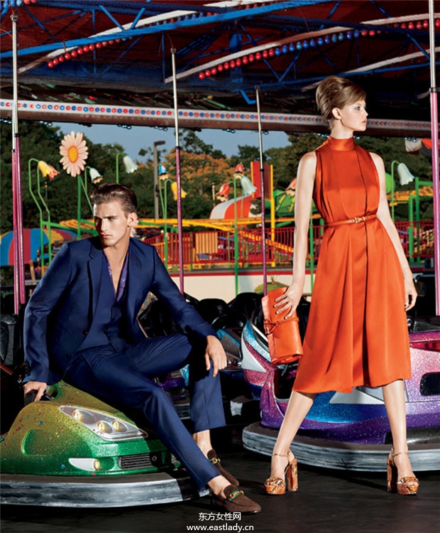 【Lindsey Wixson+RJ King】Americana Manhasset广告大片