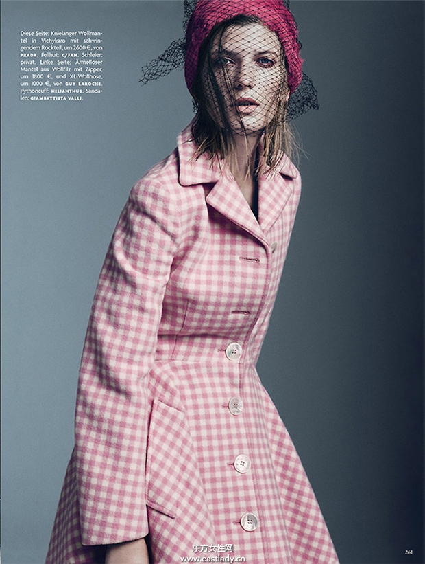 Valerija Kelava《Vogue》2013年10月德国版