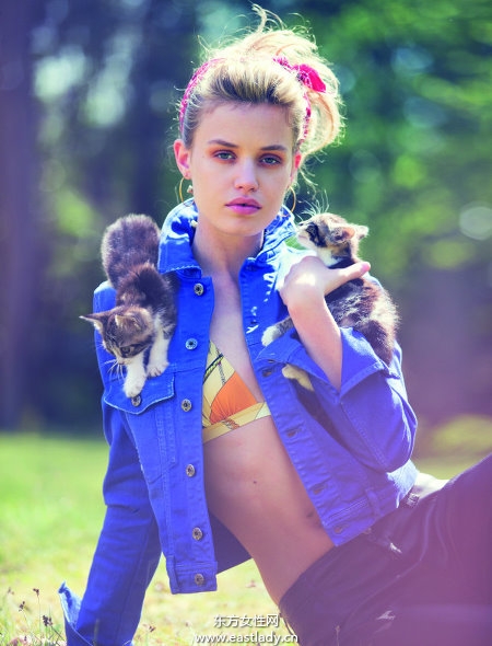 Georgia May Jagger for Muse 2013时尚大片