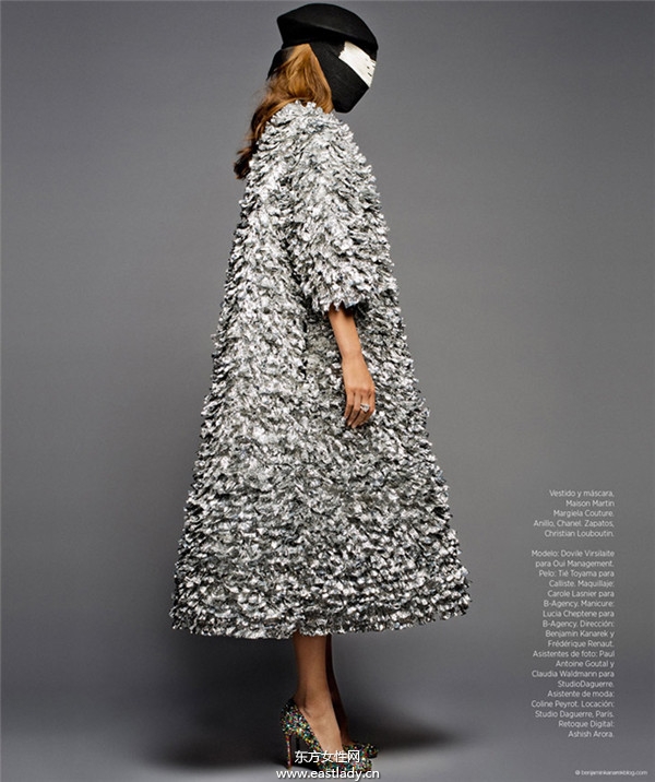 Dovile Virsilaite《Harper’s Bazaar》2013年7月份拉美版