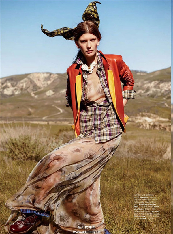 乌拉瑞嘉·凯拉瓦(ValerijaKelava)2013时尚大片