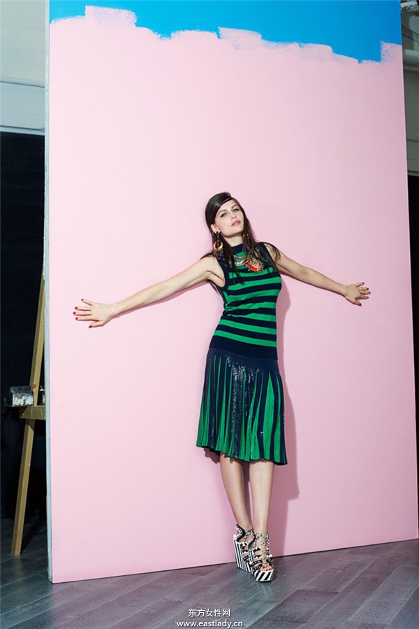 Laetitia Casta(蕾蒂西娅卡斯塔)2013年7月份《Vogue》巴西版