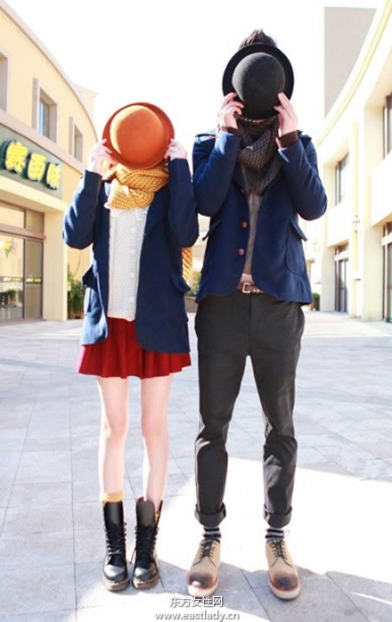 学时尚达人欧美英伦风穿衣搭配