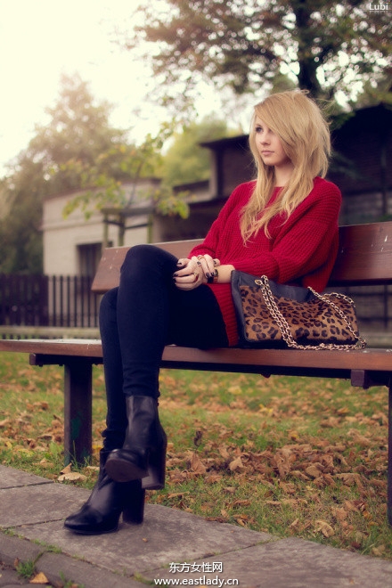 学时尚达人欧美英伦风穿衣搭配