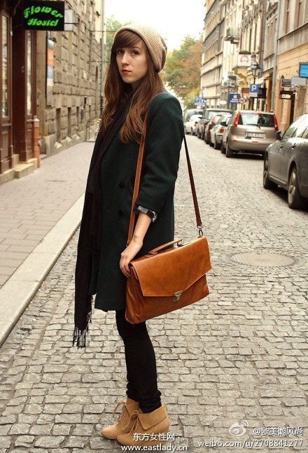 学时尚达人欧美英伦风穿衣搭配