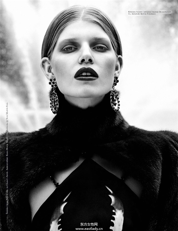 Ola Rudnicka《Elle》2013年8月塞尔维亚版