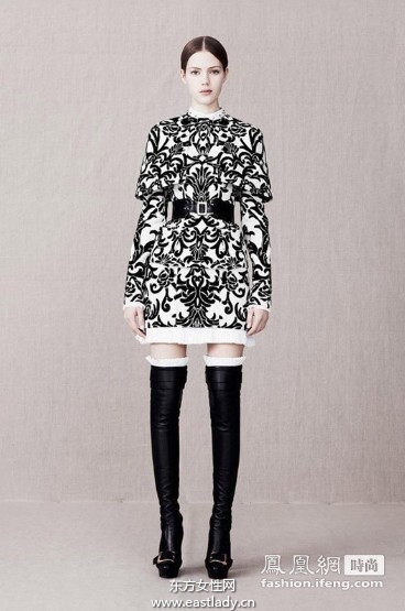 亚历山大·麦昆（Alexander McQueen）2013早秋女装低调诠释奢华