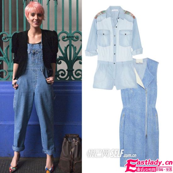 明星爱穿连身裤 拥有假日般轻松感觉
