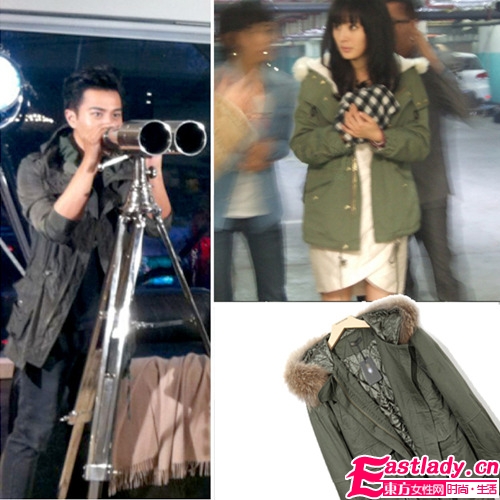 杨幂刘恺威引领2012时尚情侣装