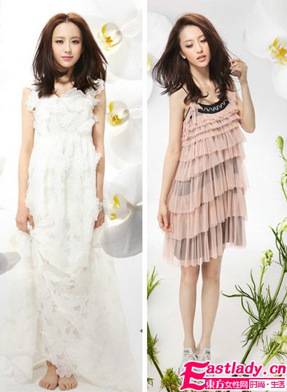 女星初夏爱穿裙装 清爽而不失靓丽