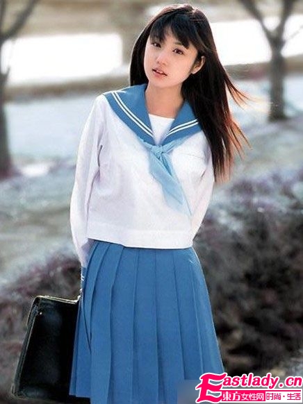 看女明星穿校服 让你重温校园时代