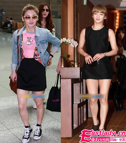 女星脱掉高跟鞋 美腿惊变萝卜腿