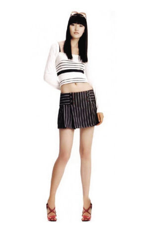 学李娜穿网球裙 与时尚亲密接轨