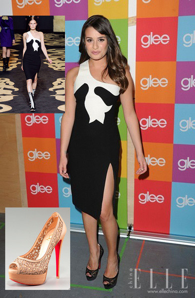 好莱坞影后示范T台单品