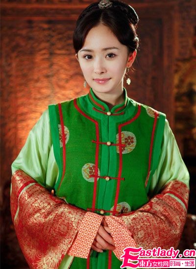 《宫锁心玉》杨幂古装造型很有味