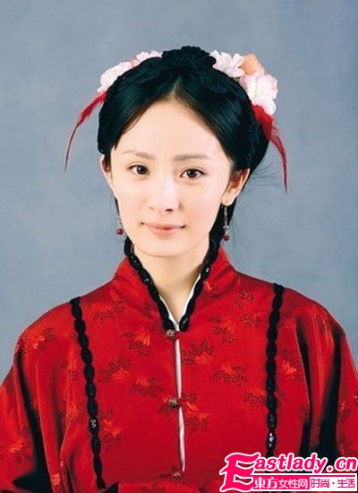 《宫锁心玉》杨幂古装造型很有味