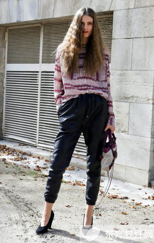 时尚单品运动裤 搭配妙招穿出自己的个性来