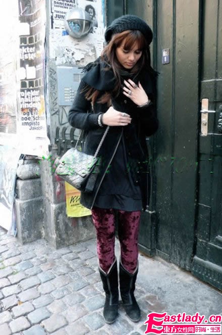 保暖打底裤 轻松抵御秋季降温狂潮