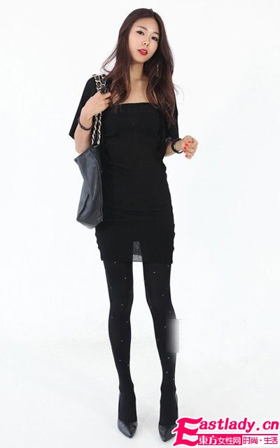 保暖裤袜显瘦搭 迷人性感一百分