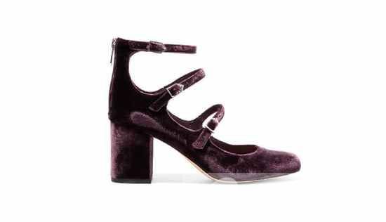 这个冬季你最不能错过的12款天鹅绒鞋子