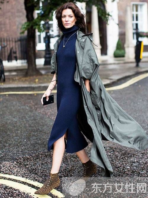 换季先换裙 只需一条针织裙就能穿出女人味