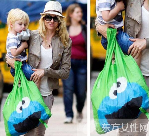 时尚环保袋搭配技巧 帆布环保袋也这么有范