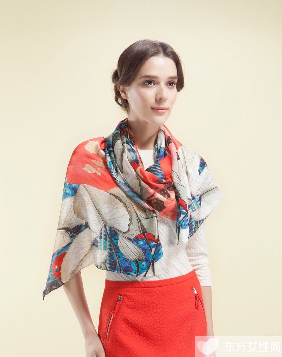 丝巾的各种围法 围出你的潮流个性